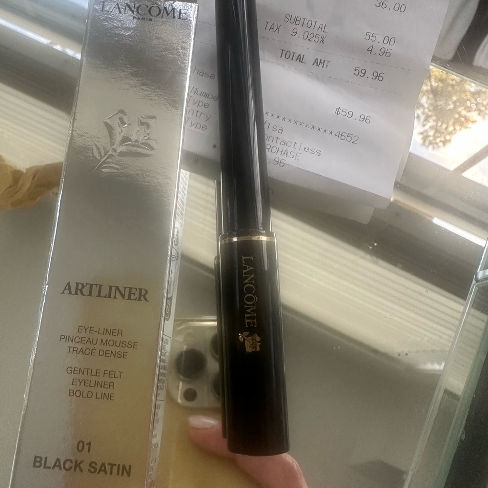 Lancome Artliner in Black Satin
